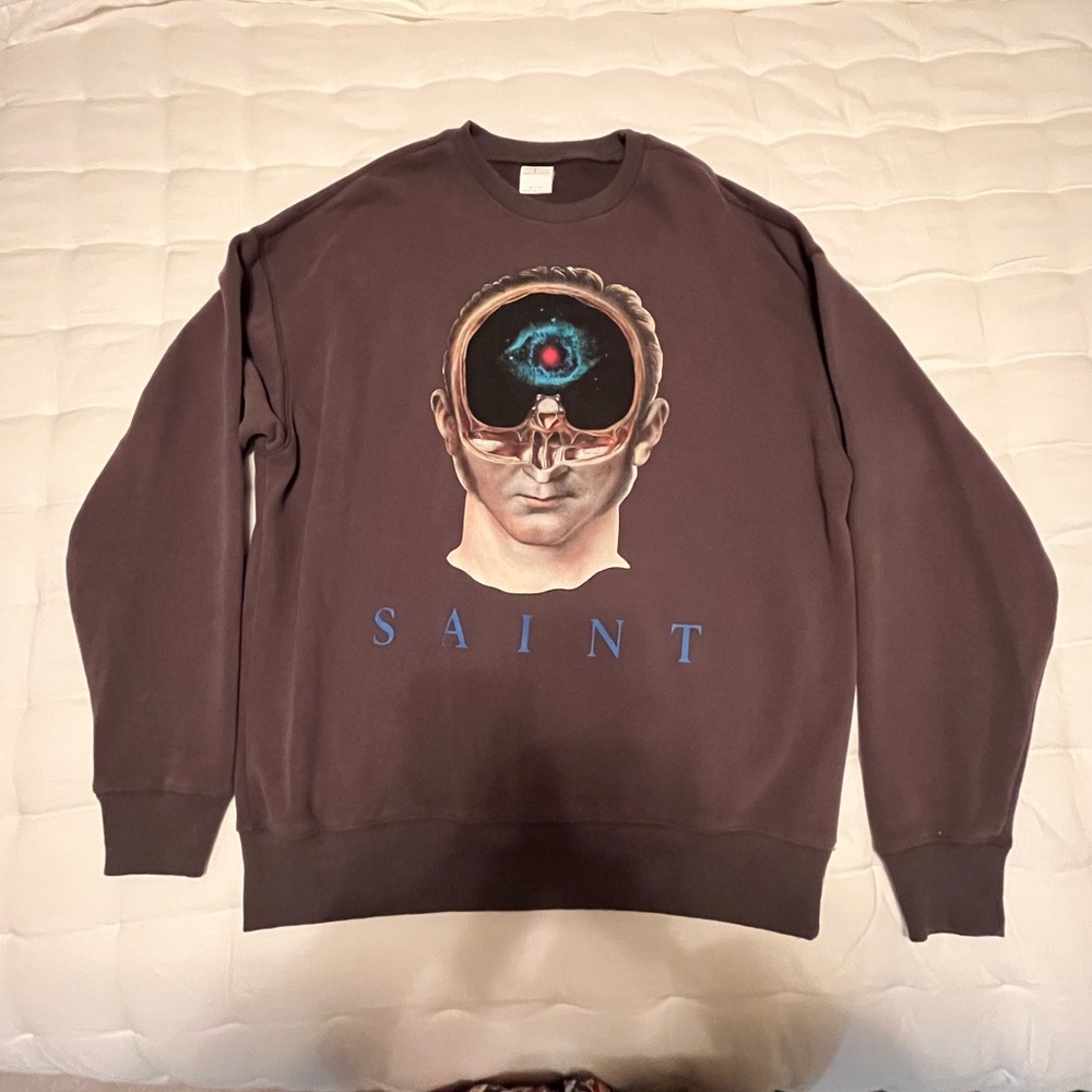 Saint Michael ‘Face’ Sweatshirt Mens XL